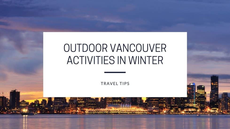 Outdoor activities in Winter near the West End