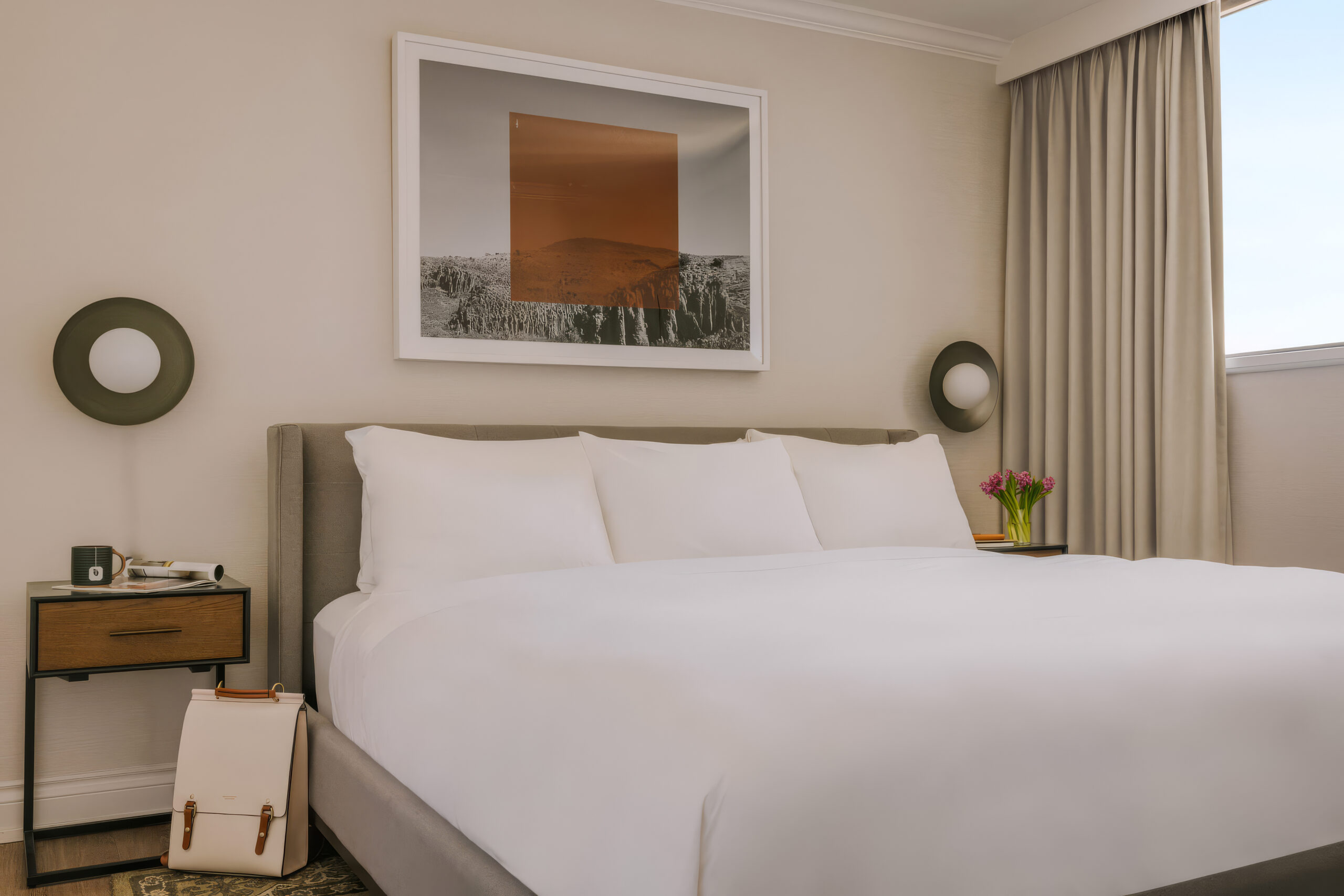 The Sunset Hotel West End Bedroon